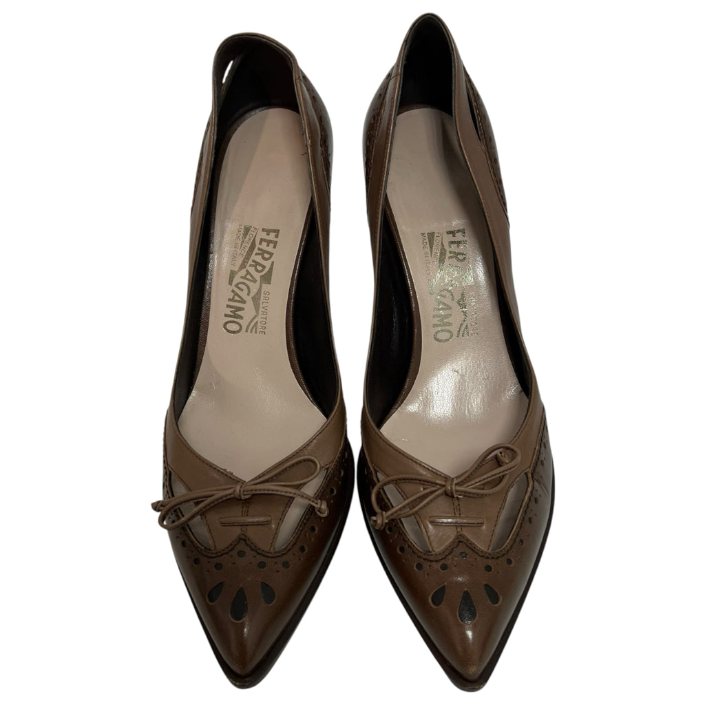 Ｈ．てんとう虫 Salvatore Ferragamo ブラック23.5 Salvatore Ferragamo * Pumps – From the Heart Consignment