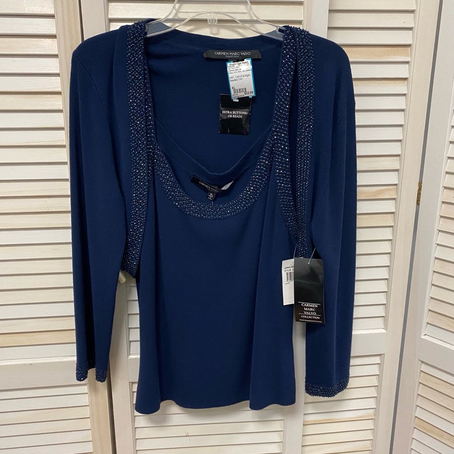 Carmen Marc Valvo Size XL 2pc Tank /Top