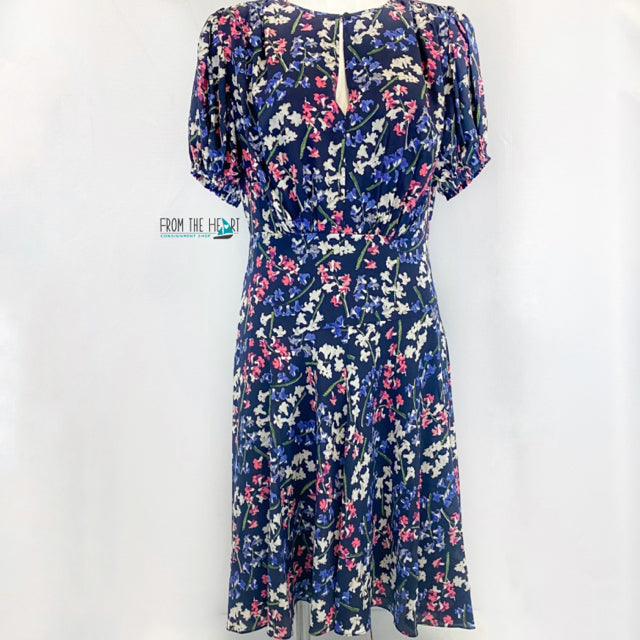 Lewit NWT Silk Floral A Line MIDI Dress