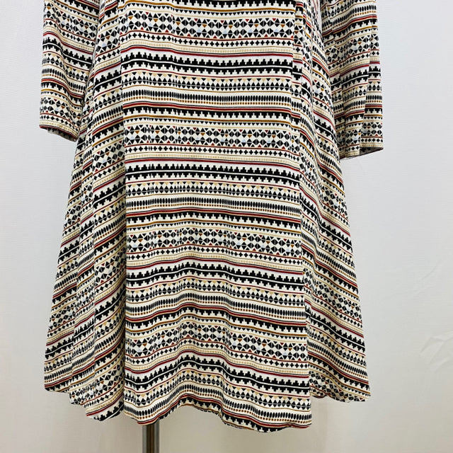 H&M Multi-color Geometric Dress